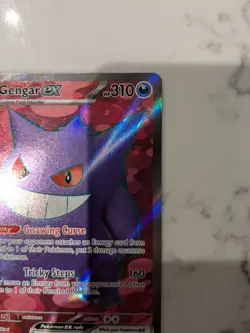 2024 Pokemon SV Temporal Forces EN Gengar ex 193/162 Excellent Condition - Image 3