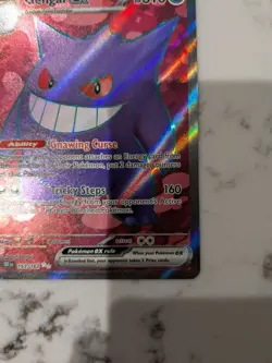 2024 Pokemon SV Temporal Forces EN Gengar ex 193/162 Excellent Condition - Image 4