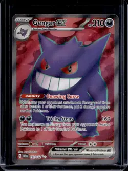 2024 Pokemon SV Temporal Forces TEF EN Gengar ex #193/162 - Image 1