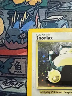 1999 Pokemon TCG Snorlax Jungle Holo Rare Card 11/64 Unlimited HP - Image 5