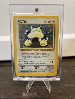 Snorlax 11/64 Jungle Set Unlimited (1999) Holo Rare Vintage WOTC Pokemon TCG - Image 1