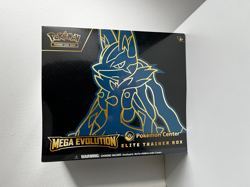 Sealed Pokemon Center Mega Evolution Elite Trainer Box ETB Lucario Gardevoir TCG - Image 4