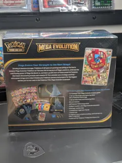 SEALED Pokemon Center TCG Mega Evolution Lucario ETB Elite Trainer Box - Image 2