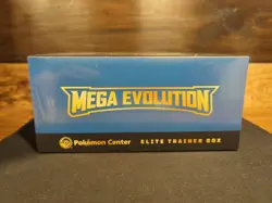 POKEMON CENTER TCG MEGA EVOLUTION SEALED ELITE TRAINER BOX ETB LUCARIO - Image 3