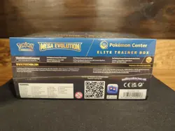 POKEMON CENTER TCG MEGA EVOLUTION SEALED ELITE TRAINER BOX ETB LUCARIO - Image 4