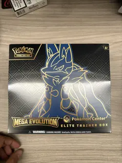 Pokemon Center - TCG Mega Evolution Elite Trainer Box ETB - Lucario - Sealed - Image 1