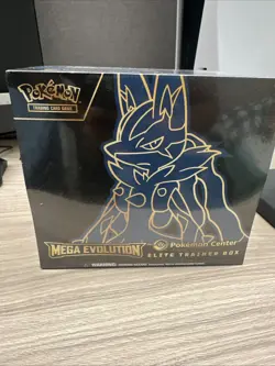 Pokemon Center - TCG Mega Evolution Elite Trainer Box ETB - Lucario - Sealed - Image 4