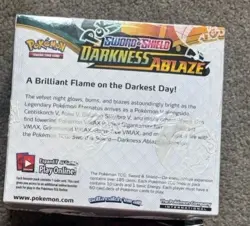Pokemon TCG: Darkness Ablaze Booster Box Factory Sealed Sword And Shield New - Image 3