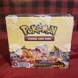 POKEMON SWORD & SHIELD DARKNESS ABLAZE BOOSTER BOX - TCG Factory Sealed New 1037187595714 - Image 1