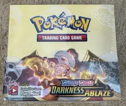 Pokemon TCG Sword Shield Darkness Ablaze Booster Box BRAND NEW FACTORY SEALED - Image 1