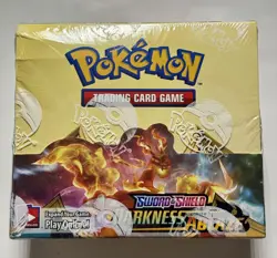 Darkness Ablaze Booster Box BB Sword & Shield Pokemon TCG Factory Sealed - Image 1