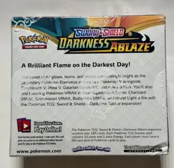 Darkness Ablaze Booster Box BB Sword & Shield Pokemon TCG Factory Sealed - Image 2
