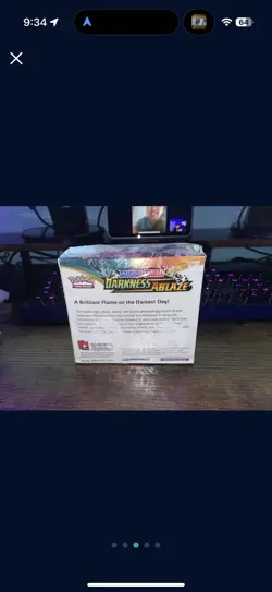 Pokemon TCG Sword/Shield Darkness Ablaze Booster Box 36 Packs FACTORY SEALED - Image 3