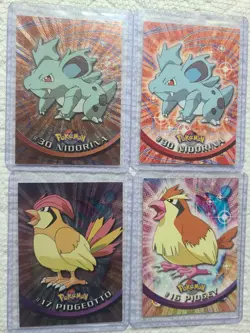 (4) 1998 TOPPS TV ANIMATION EDITION POKEMON CARDS NM-MT PIDGEOTTO - Image 1