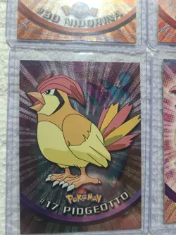 (4) 1998 TOPPS TV ANIMATION EDITION POKEMON CARDS NM-MT PIDGEOTTO - Image 2