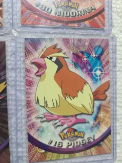 (4) 1998 TOPPS TV ANIMATION EDITION POKEMON CARDS NM-MT PIDGEOTTO - Image 3