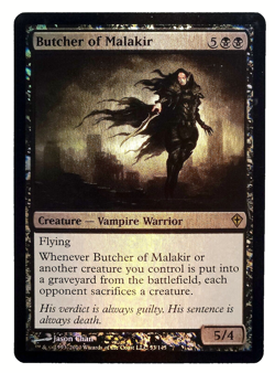 Butcher Of Malakir FOIL Magic The Gathering MTG Card Worldwake NM - Image 1