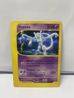 Mewtwo 56/165 Pokemon Collectable Trading Card Vintage Rare ITA - Image 1