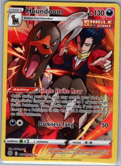 Houndoom TG10/TG30 SWSH09: Brilliant Stars Trainer Gallery - Pokemon Card - NM - Image 1