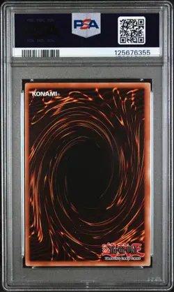 2025 YU-GI-OH! EDC1-EARLY DAYS COLL PROMO CARDS HARPIE'S FEATHER DUSTER PSA 8 - Image 2