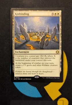 Kinbinding Rare ECL 020 Lorwyn Eclipsed MTG - Image 1