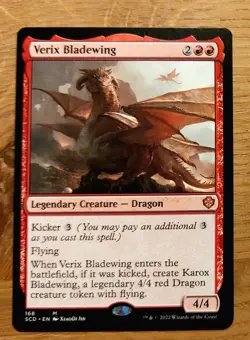 MTG Magic: DRACHE Verix Bladewing, English, Nearmint, Mythic - Image 1