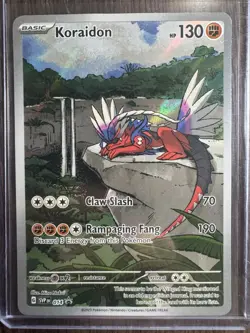 💥 SEALED Pokemon Koraidon SVP 014 Scarlet & Violet ETB Holo Black Star Promo - Image 1