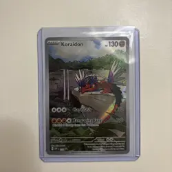 SEALED Pokemon Koraidon SVP 014 Scarlet & Violet ETB Holo Black Star Promo - Image 1