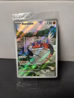 Koraidon SVP014 Black Star ETB Promo Scarlet & Violet Pokemon Card Sealed - Image 1
