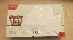 Pokemon 151 Ultra Premium Collection UPC Mew Box With Promos + 2 Packs - Image 1