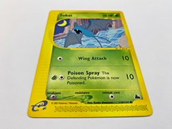 Pokemon Card - Non-Holo Zubat 118/144 Skyridge *GD* e-Card Common - Image 2