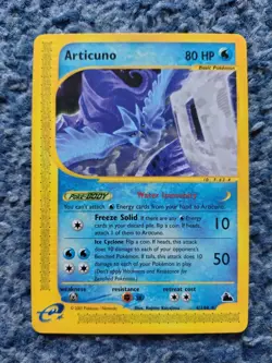 POKEMON TCG RARE ARTICUNO 4/144 SKYRIDGE NM 2003 RARE EREADER ERA WOTC FINAL SET - Image 1
