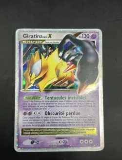 Carte Pokemon Giratina NIV. X 124/127 Holographique serie Platine - ultra rare - Image 1