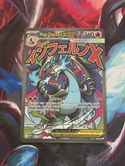 Pokemon TCG Mega Charizard X Ex MEP 023 Ultra Premium Collection Promo UPC - Image 1