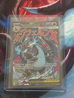 Pokemon TCG Mega Charizard X Ex MEP 023 Ultra Premium Collection Promo UPC - Image 5