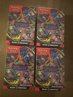 Pokemon TCG Phantasmal Flames Booster Bundle Factory Sealed New x4 - Image 1