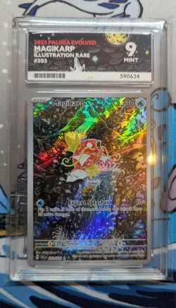 Pokemon TCG English Magikarp 203/193 Illustration Rare Paldea Evolved ACE 9 - Image 1