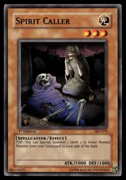 SPIRIT CALLER AST-075 COMMON ANCIENT SANCTUARY YU-GI-OH - Image 1