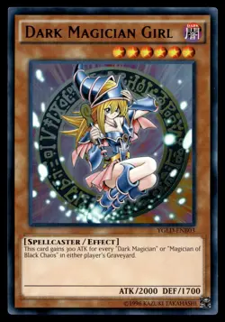 Dark Magician Girl (B) YGLD-ENB03 King of Games: Yugi's Legendary Decks - Image 1