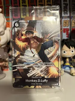 Monkey D Luffy P-035 Pirates Party Vol 3 Promo One Piece Card English SEALED - Image 1