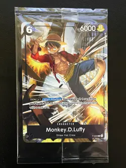 Monkey D Luffy P-035 Pirates Party Vol 3 Promo One Piece Card English SEALED - Image 1