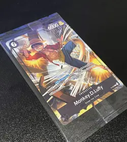 Monkey D Luffy P-035 Pirates Party Vol 3 Promo One Piece Card English SEALED - Image 4