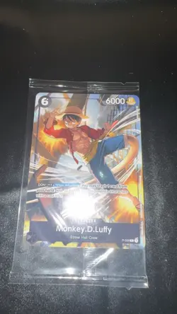 Monkey D Luffy P-035 Pirates Party Vol 3 Promo One Piece Card English SEALED - Image 1