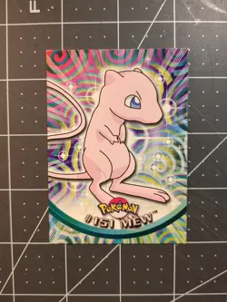 2000 Topps Pokemon TV Animation Edition Series 3 Non Holo #151 Mew - Image 1