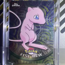 🔥CGC 9🔥Mew Topps Chrome Pokemon card #151 Series 2 2000 movie - Image 2