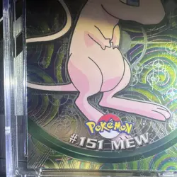 🔥CGC 9🔥Mew Topps Chrome Pokemon card #151 Series 2 2000 movie - Image 4