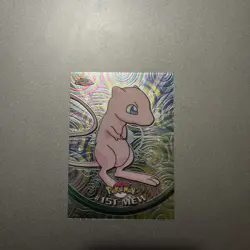 2000 Topps Pokemon TV Animation Edition Series 3 Holo Foil #151 Mew - MP - Image 1