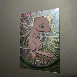 2000 Topps Pokemon TV Animation Edition Series 3 Holo Foil #151 Mew - MP - Image 5