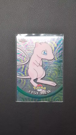 Pokemon Topps Chrome Card 2000 #151 Mew *BOX SPLIT* Mint Condition - Image 2