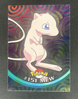 2000 Pokemon Topps Chrome Mew #151 Series 2 - LP condition - Image 1